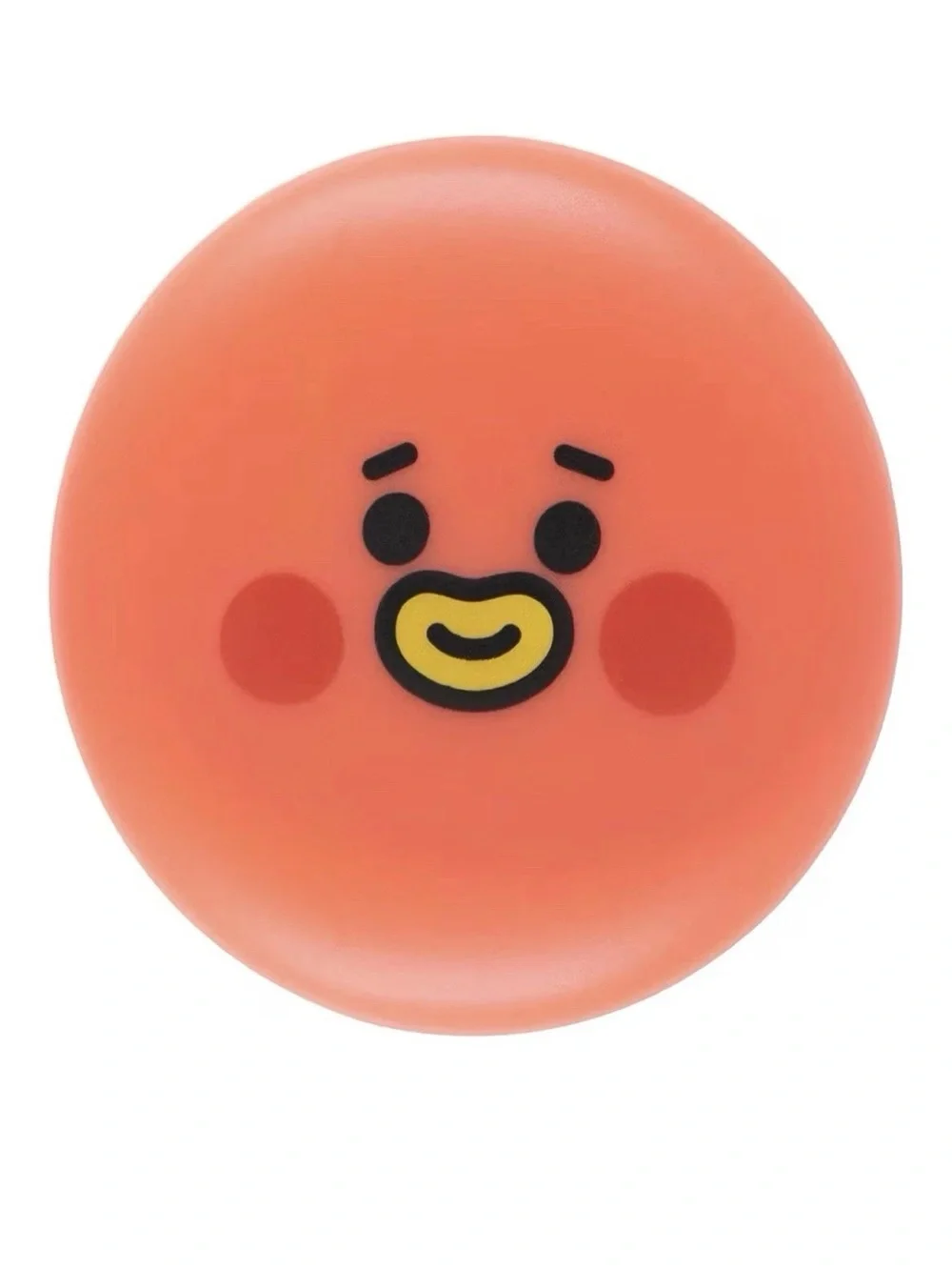 the CRÈME Shop BT21 Macaron Lip Balm - Strawberry Tinted (Pink/Coral)